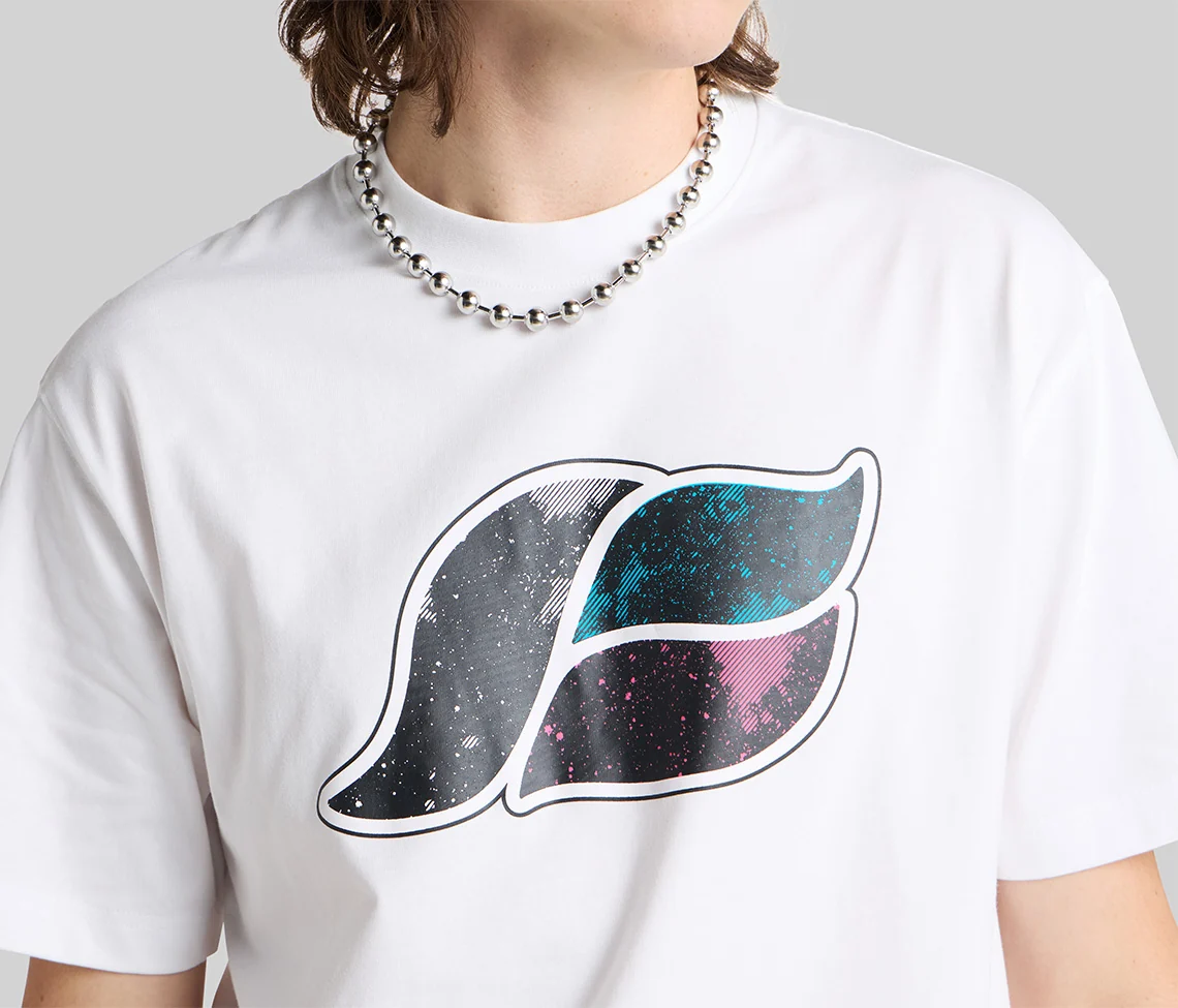 KIKWAVE SPACEWALK GRAPHIC TEE - WHITE - Image 4