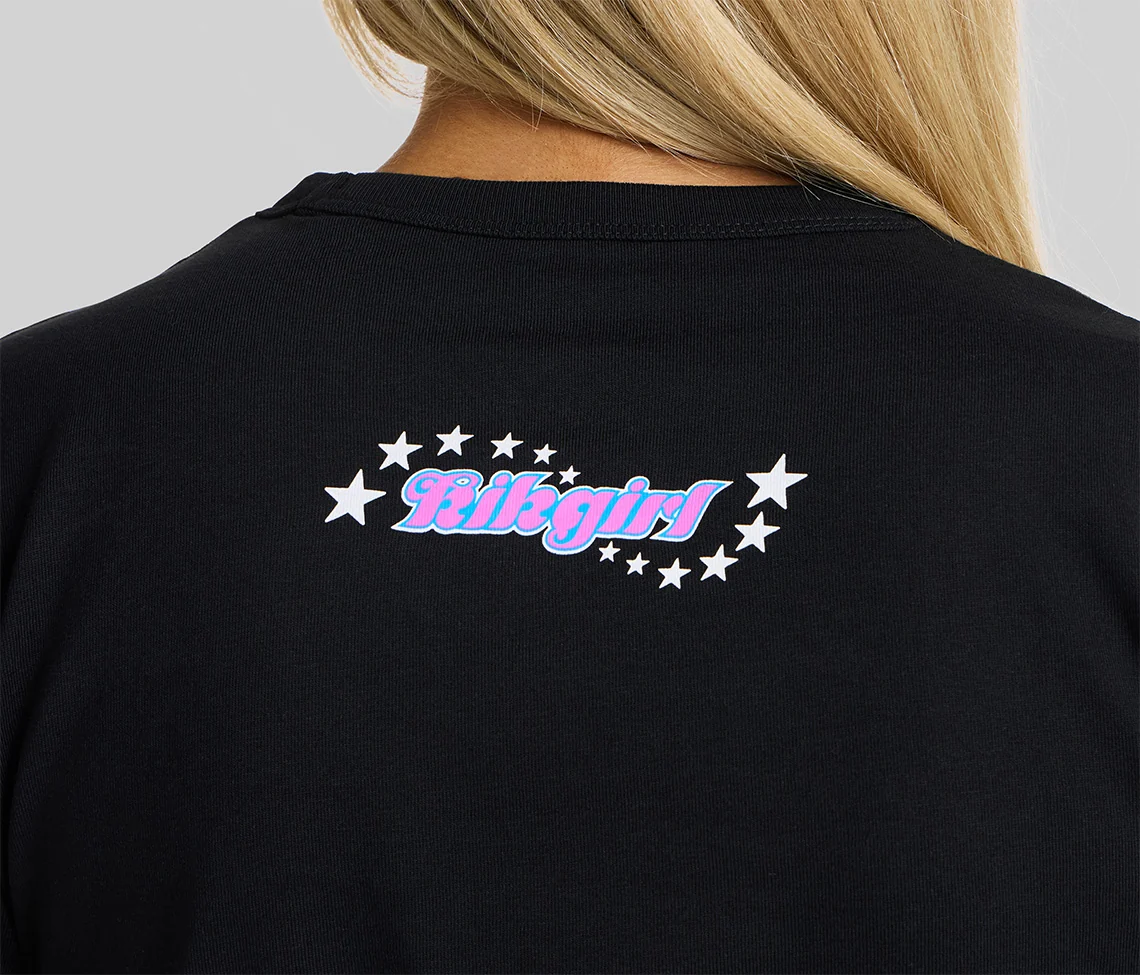 KIK MICROPHONE GRAPHIC TEE - BLACK - Image 5