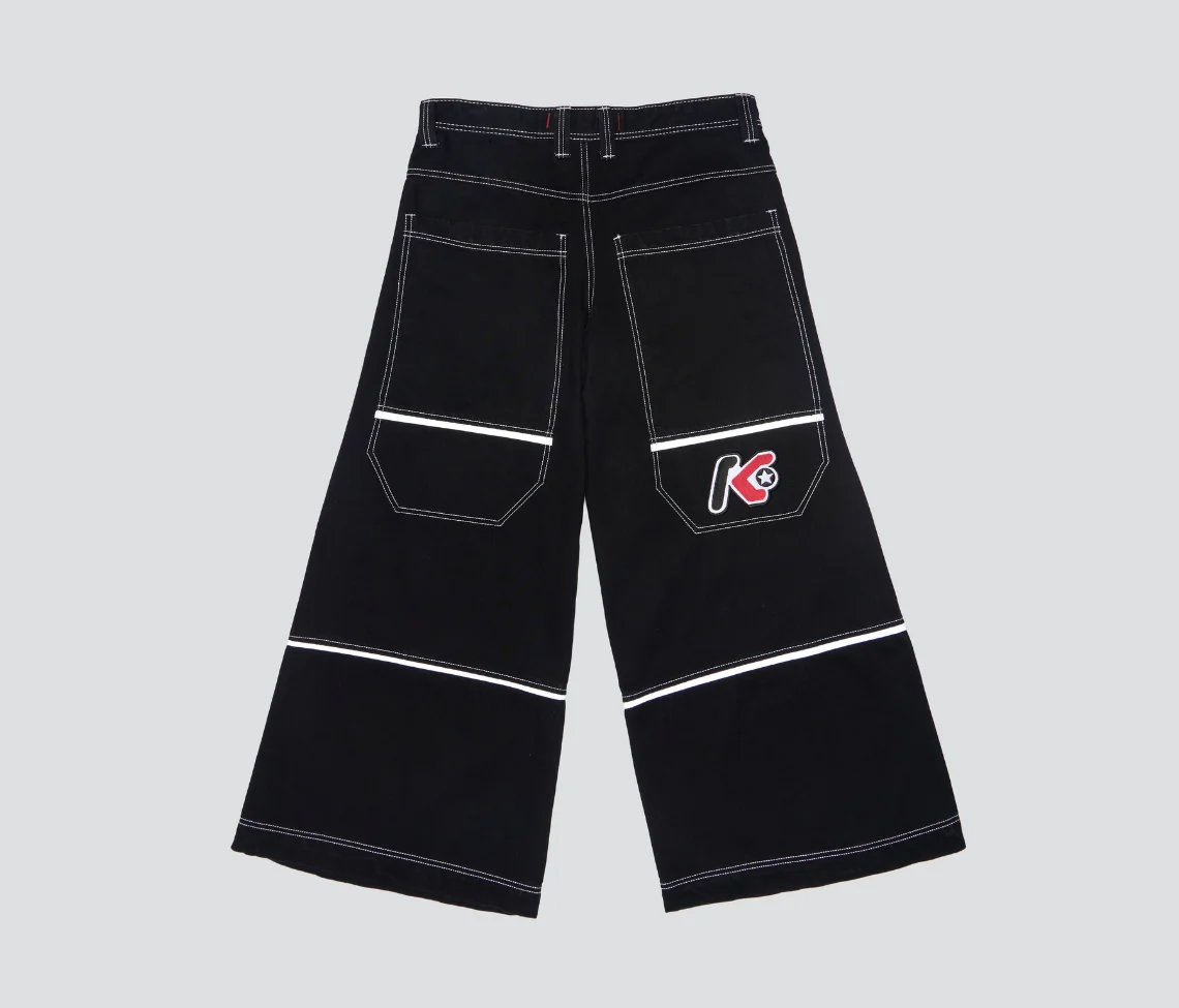 REFLEKTOR 36" WIDE LEG SUPER BLACK RINSE - Image 5