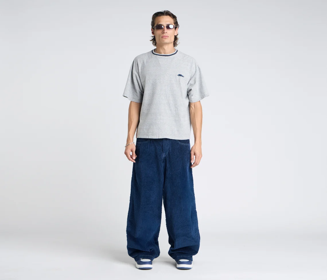SUPREME KORDZ 26" 3-WALE CORDUROY NAVY - Image 2