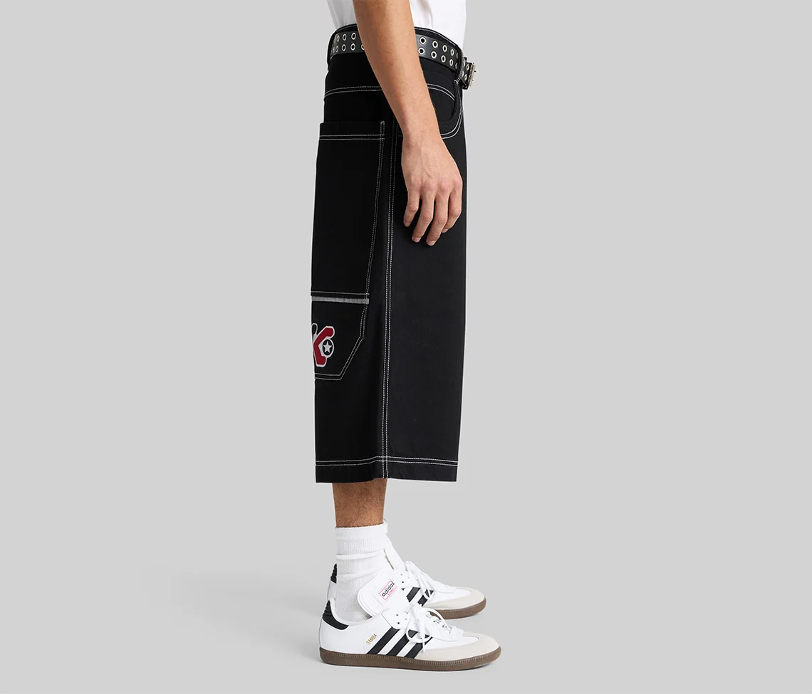 REFLEKTOR JORT 18" INSEAM SUPER BLACK RINSE - Image 4