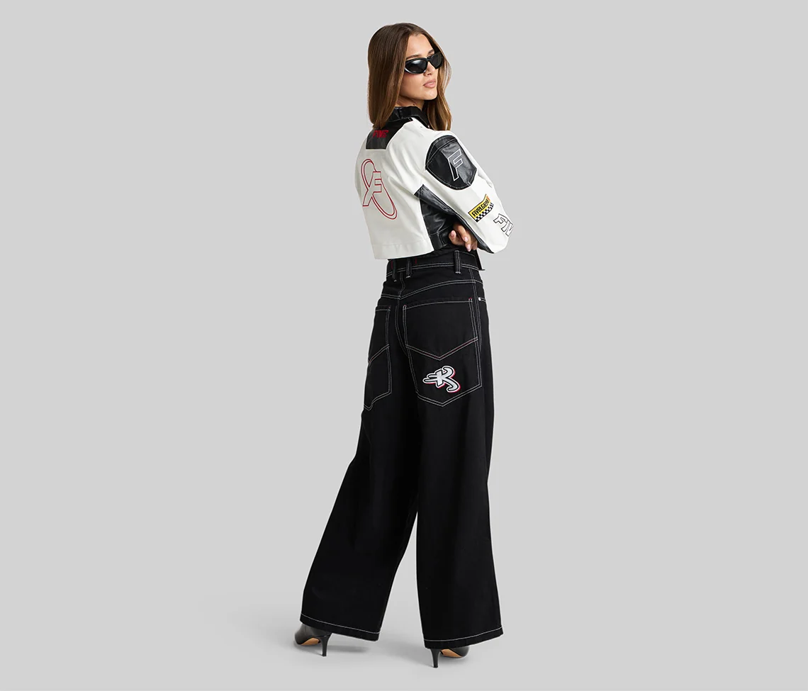 W SUPREME ASTRO K 26" SUPER BLACK RINSE - Image 5