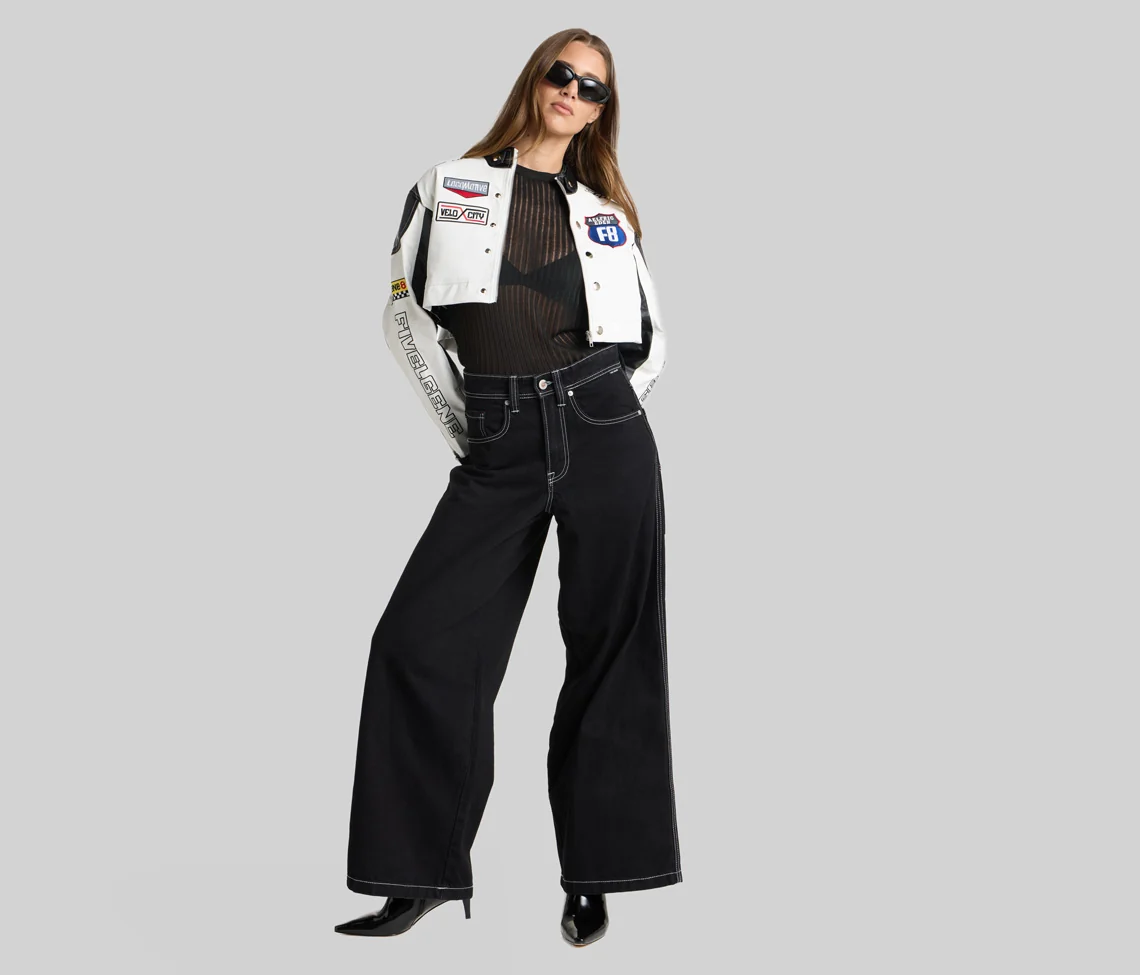 W SUPREME ASTRO K 26" SUPER BLACK RINSE - Image 6