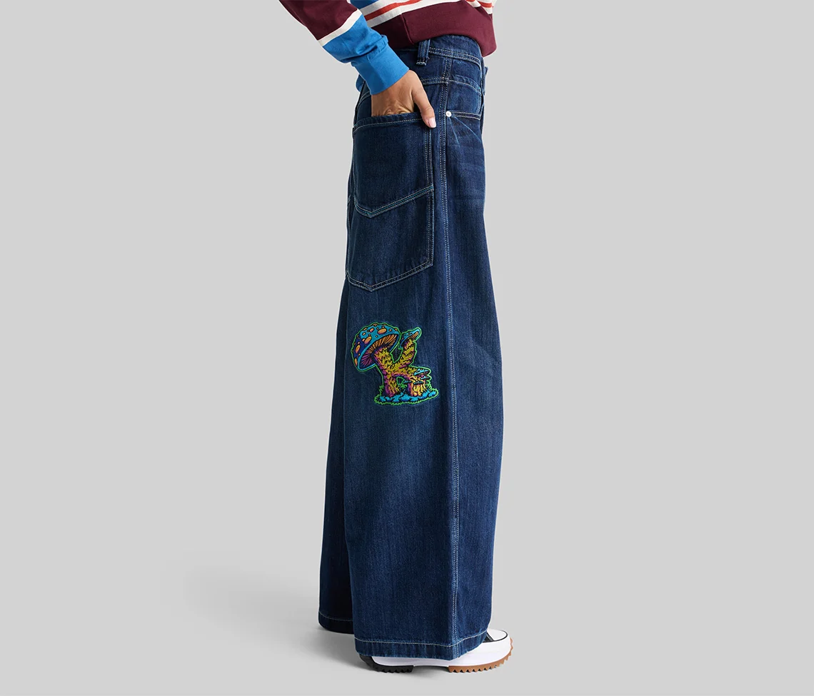 W SUPREME MAGIC MUSHROOM 26" AZUL DARK WASH