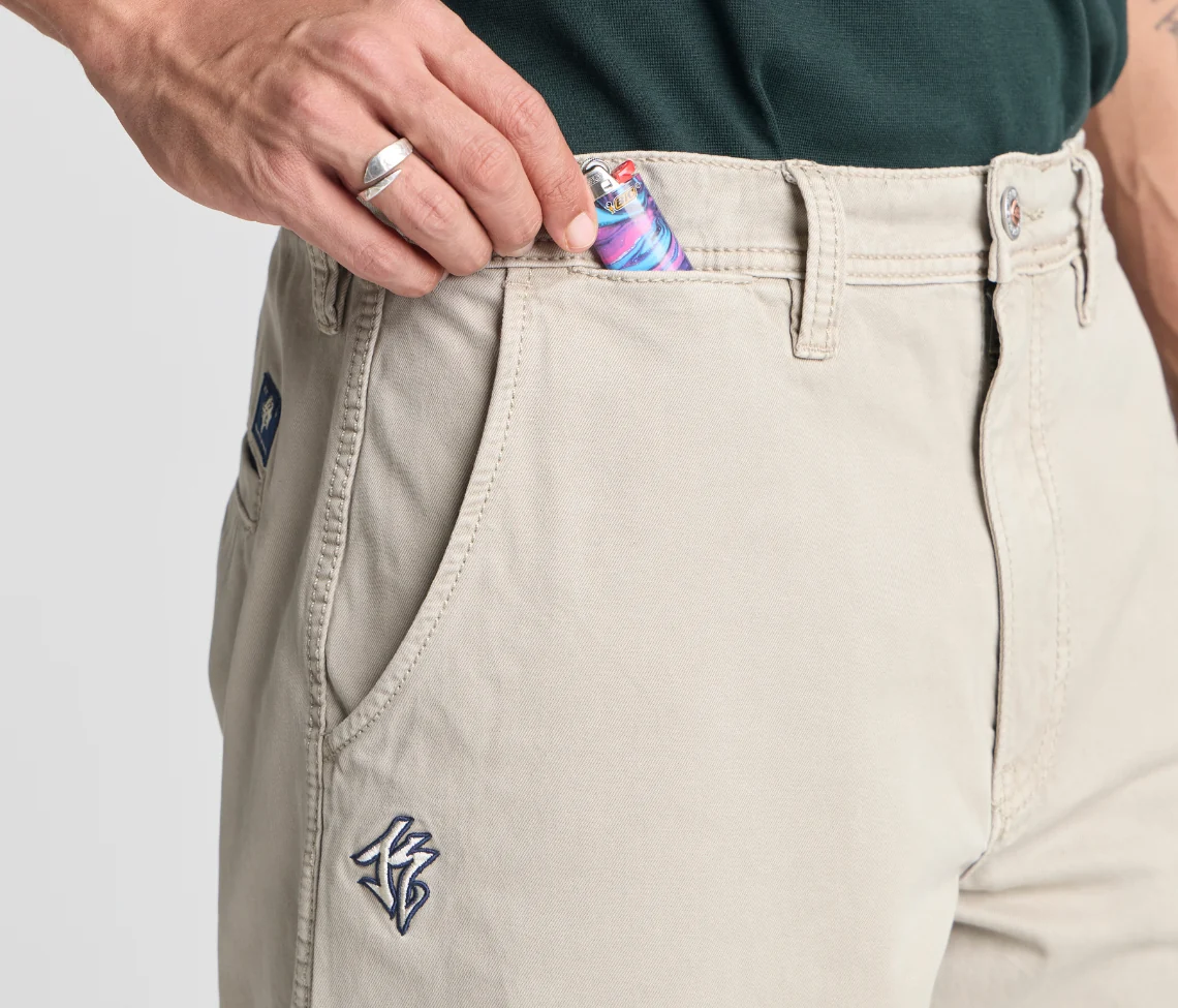 OLD SKOOL 24" KHAKI CHINO - Image 4