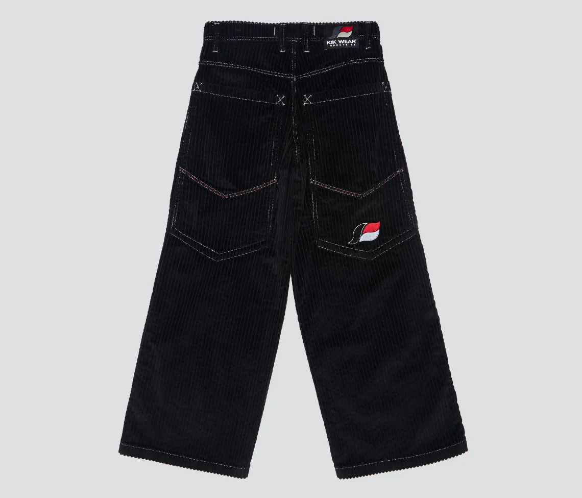 W SUPREME KORDZ 26" 3-WALE CORDUROY BLACK - Image 10