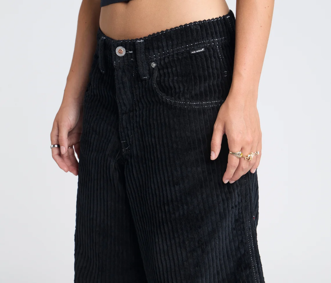 W SUPREME KORDZ 26" 3-WALE CORDUROY BLACK - Image 8