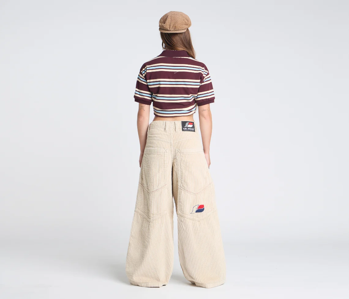 W SUPREME KORDZ 26" 3-WALE CORDUROY KHAKI