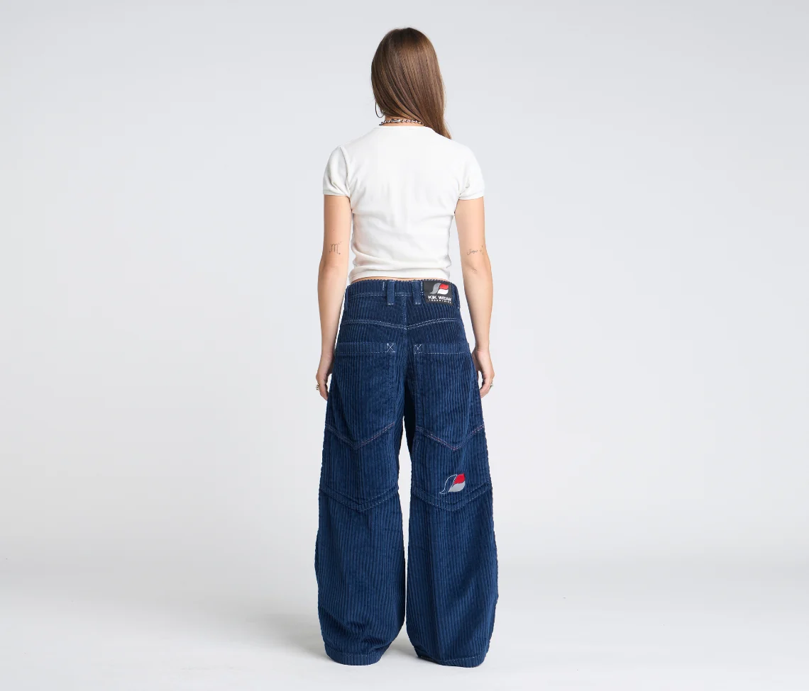 W SUPREME KORDZ 26" 3-WALE CORDUROY NAVY