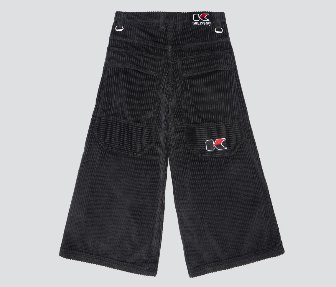 KING KORDZ 36" 3-WALE CORDUROY CHARCOAL - Image 6