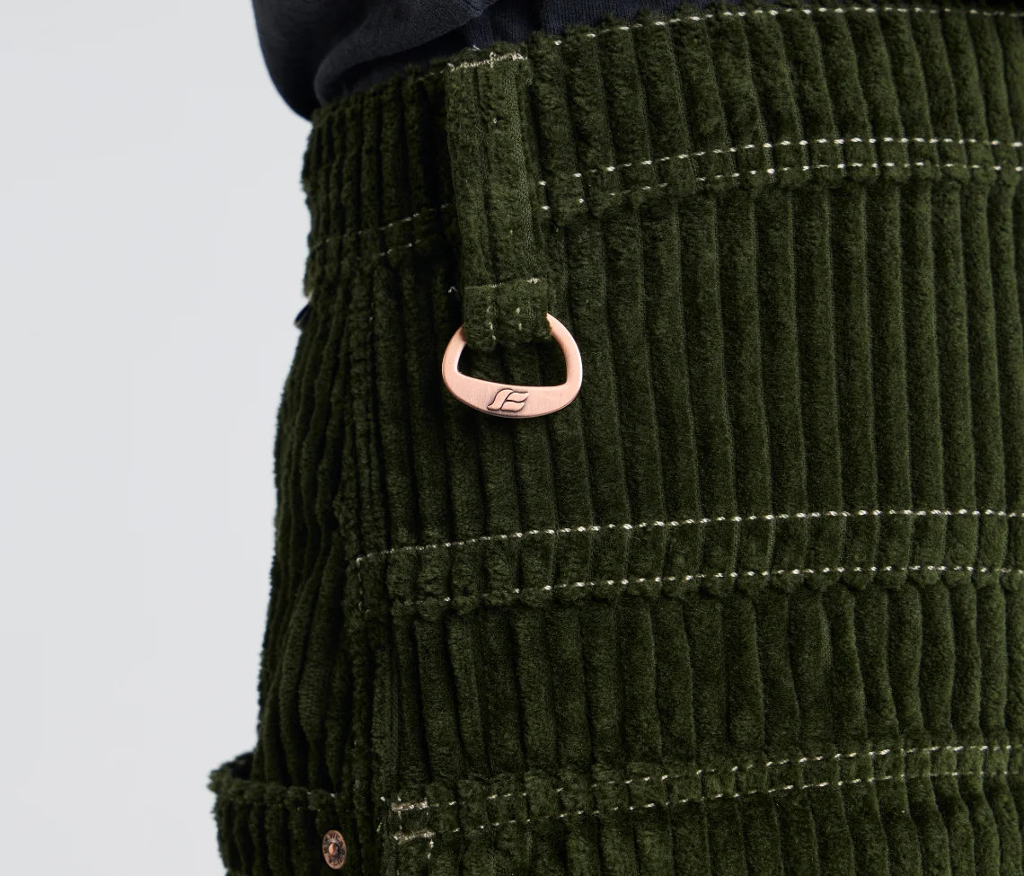 KING KORDZ 36" 3-WALE CORDUROY ARMY GREEN - Image 5