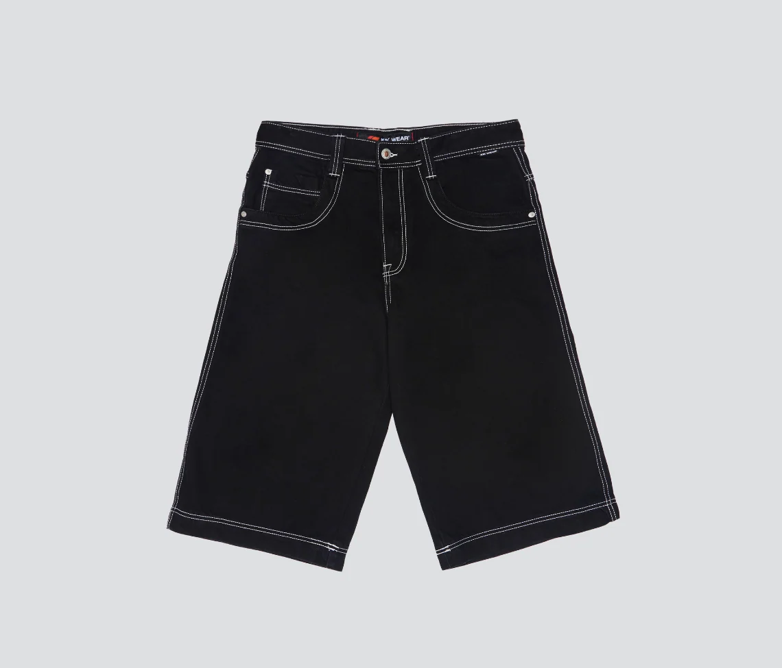 REFLEKTOR JORT 18" INSEAM SUPER BLACK RINSE - Image 7