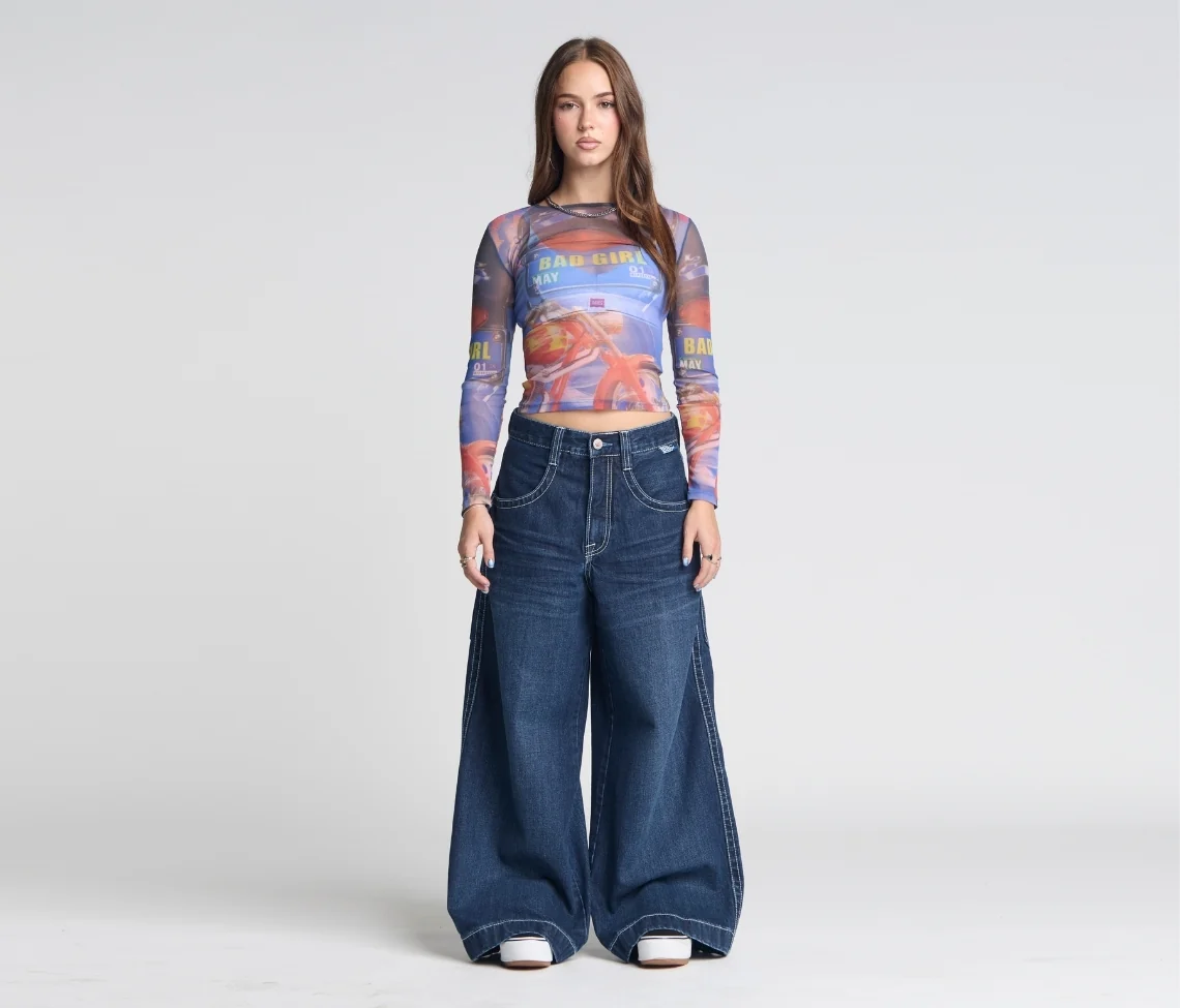 W KRAZY KLOWN 28" AZUL DARK WASH - Image 2
