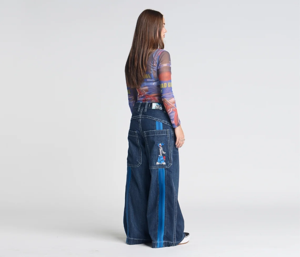 W KRAZY KLOWN 28" AZUL DARK WASH - Image 3
