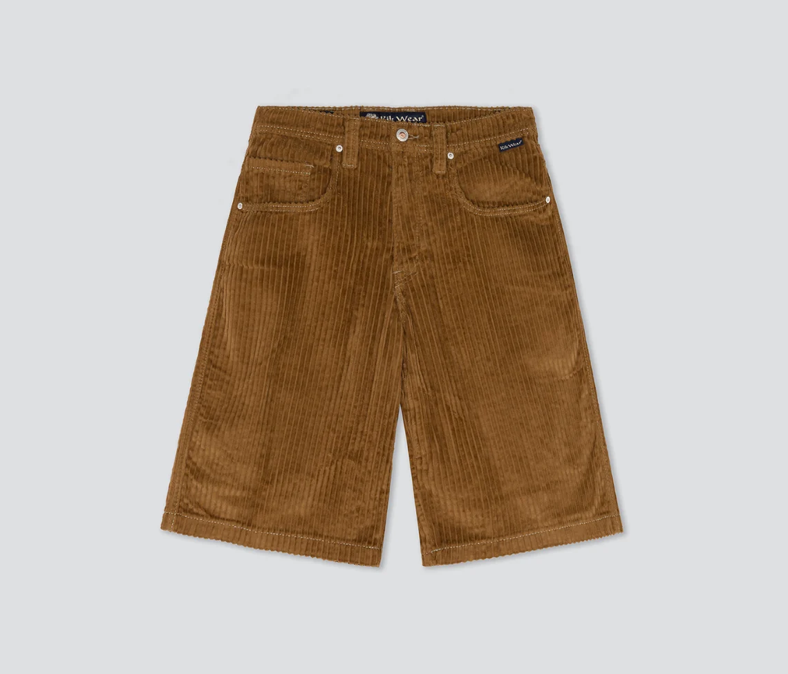 W GRAFFITI CORDUROY SHORT 15" INSEAM TOBACCO - Image 2