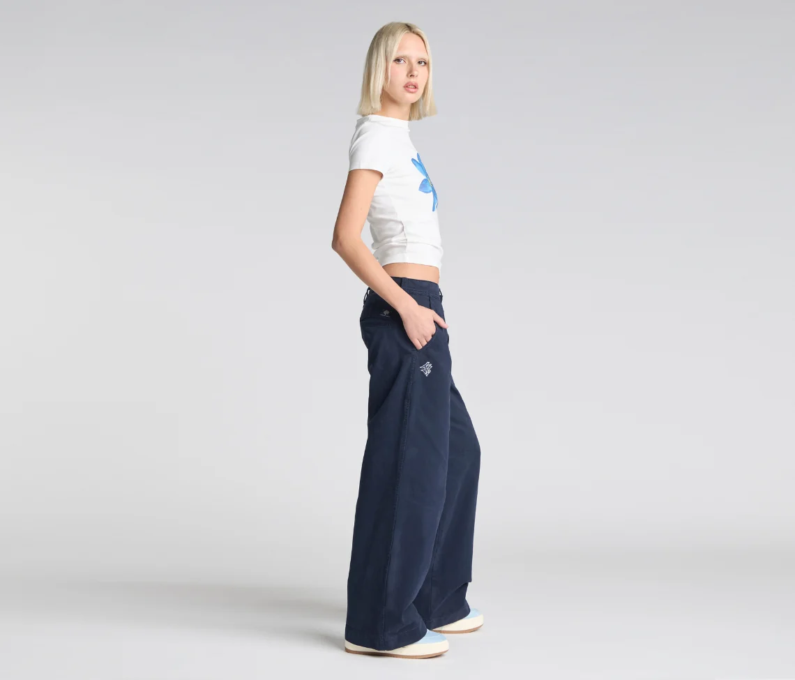 W OLD SKOOL 24" NAVY CHINO - Image 5
