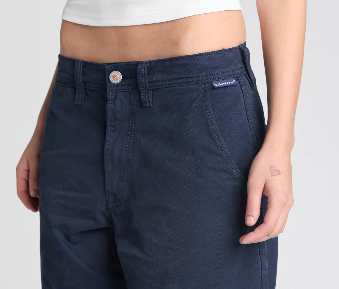 W OLD SKOOL 24" NAVY CHINO - Image 7
