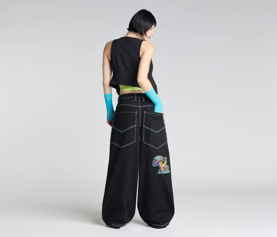 W SUPREME MAGIC MUSHROOM 26" SUPER BLACK RINSE
