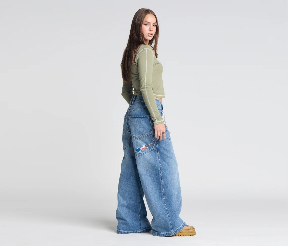 W SUPREME PLANET K 26" 90s MEDIUM WASH